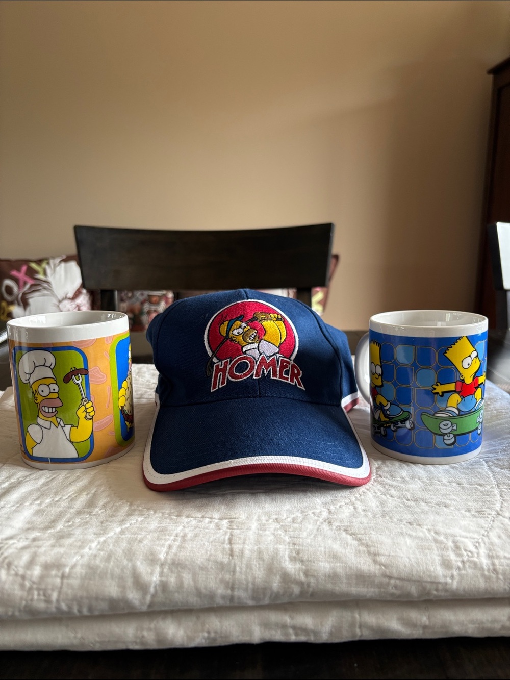 Simpsons Mugs and Hat - Picture 9 of 9